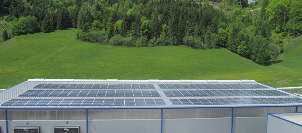 100 kWp Aufdachanlage - St. Gallen/Stmk.